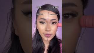 My 2018 makeup vs 2023 makeup