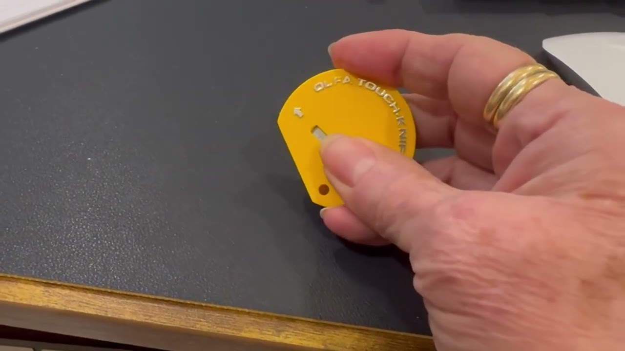 Olfa Ol tk Touch Knife, Olga touch knife too sharp cuts everything!!