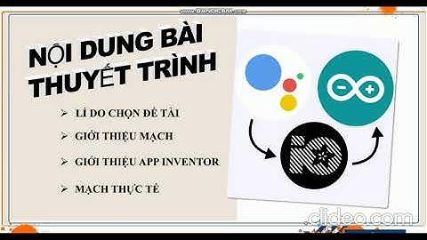 #Android Nhóm 23 ĐIỀU KHIỂN THIẾT BỊ BẰNG MIT APP INVENTOR SỬ DỤNG NODEMCU ES8266