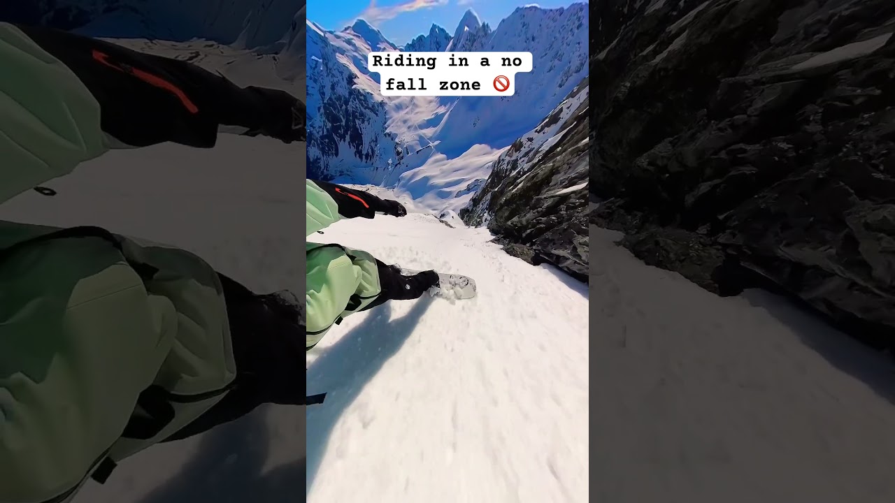 Riding in a no fall zone 🚫🔥