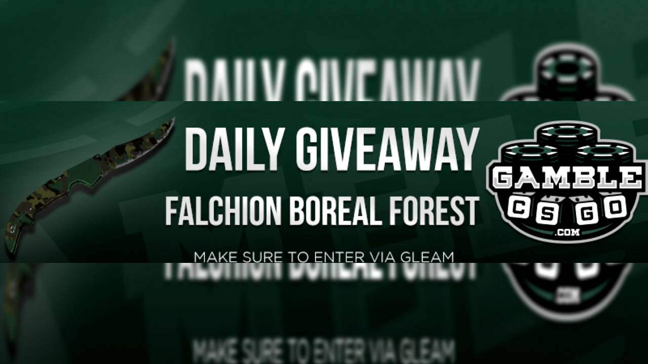 GIVEAWAY Falchion Knife Boreal Forest // SORTEO Cuchillo Falchion Boreal Forest
