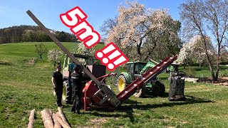 Monsterstücke Von Der Bandsäge Die Amr Wippsäge Am Limit