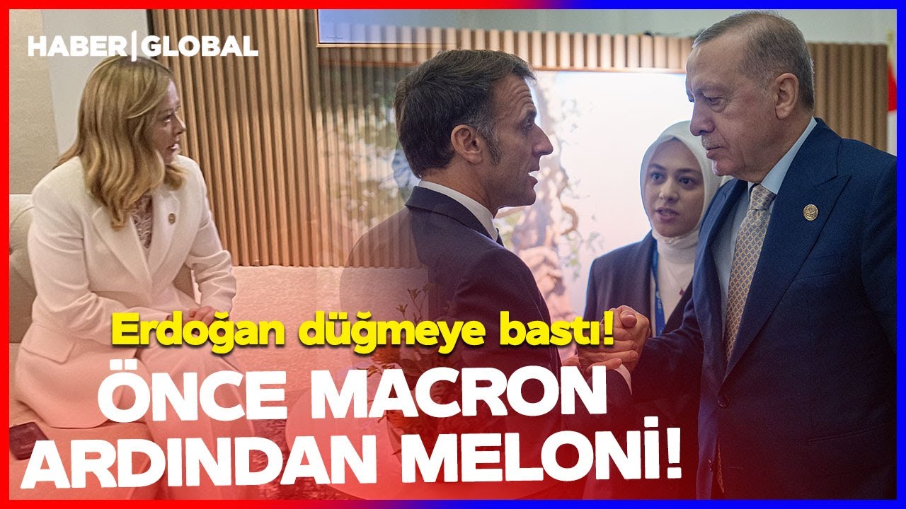Önce Macron Ardından Meloni! Erdoğan G20 Zirvesinde Düğmeye Bastı! Peş Peşe Kritik Görüşmeler