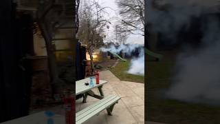 Homemade rocket gone wrong #homemade #homemade #crazy #explosion #wild #loud #explosiontest #loud