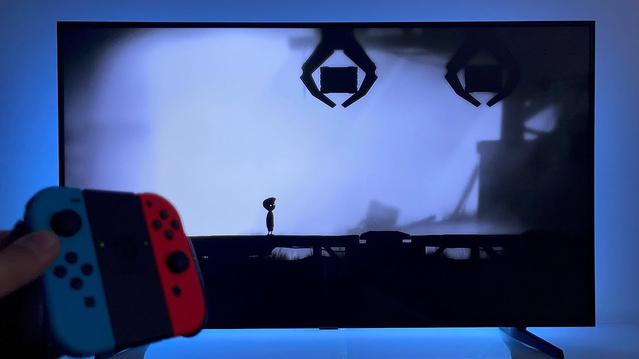 Limbo (4) | Nintendo Switch V2 - dock mode gameplay | 4K TV