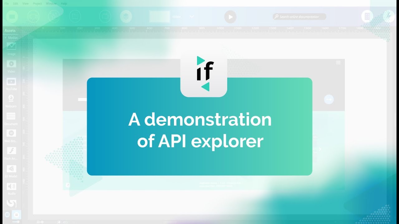 A demonstration of Intuiface API Explorer