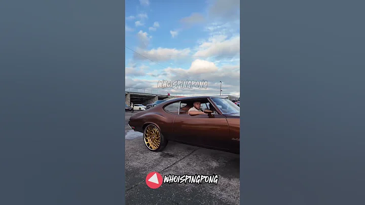 Oldsmobile Cutlass 442 on Gold Finished Amani Forged Wheels 🏆