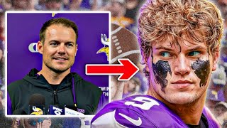 The Vikings QB Situation With JJ McCarthy Just Shifted 