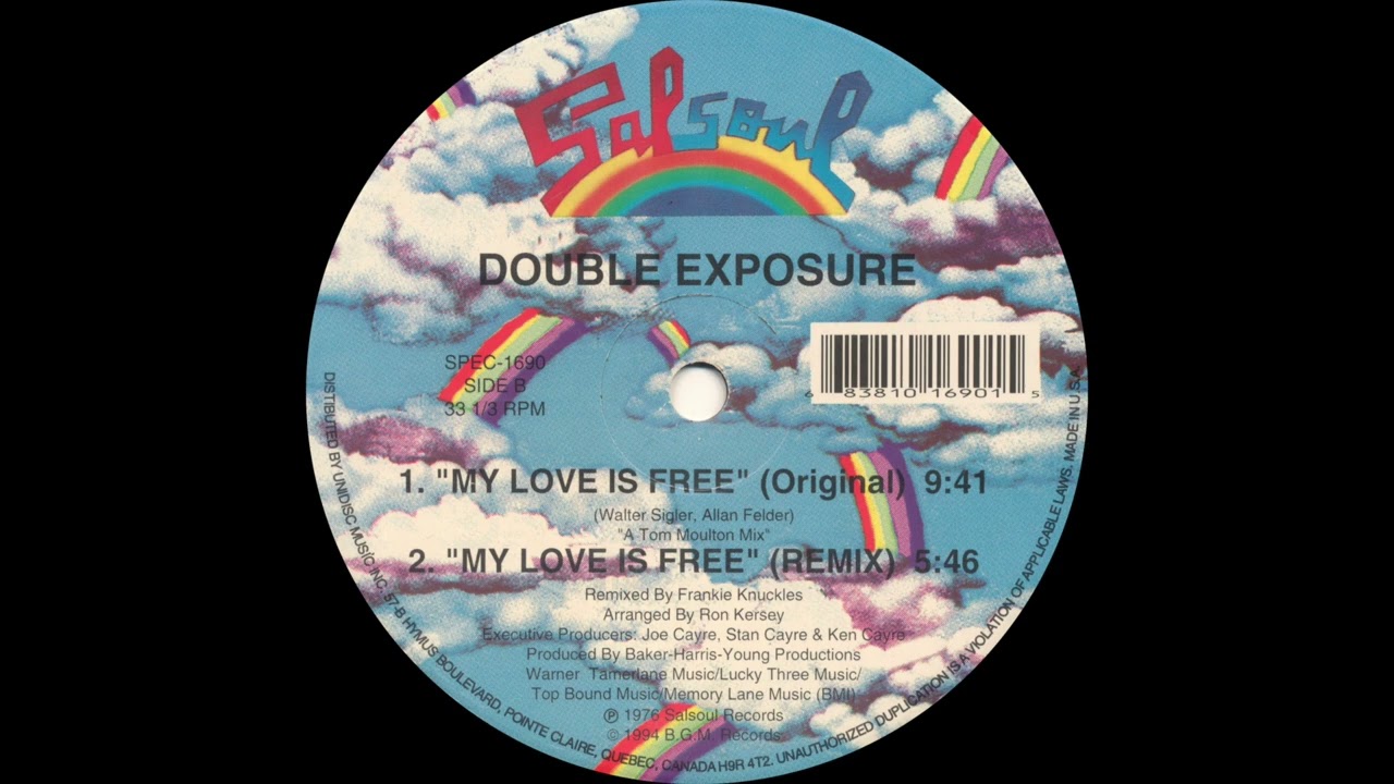 Double Exposure - My Love Is Free (Original) - YouTube