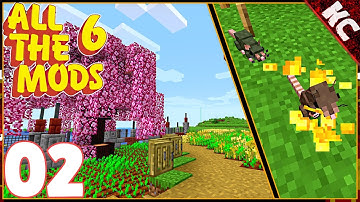 💯 Let’s Play: All The Mods 6 ✔️ Ep 2 💯 Modded Minecraft 1.16 😄 Rats Mod Guide 😄