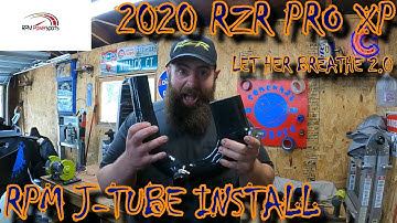 2020 Polaris RZR Pro XP gets a RPM silicone J-Tube! #SXS #UTV