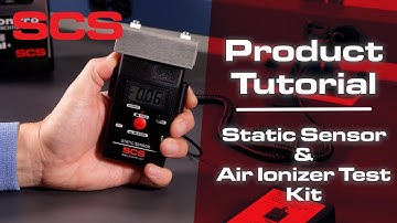 SCS - 770716 Static Sensor & 770717 Air Ionizer Test Kit