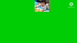 Baby Girl Chinese Crying Green Screen