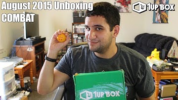 1Up Box August 2015 Unboxing [COMBAT]