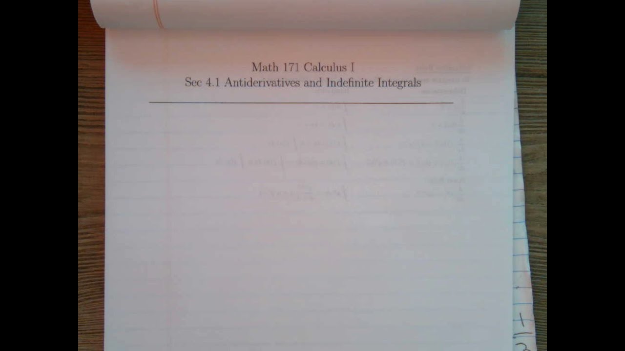 Math 171 Sec 4 1 Part 2 - YouTube