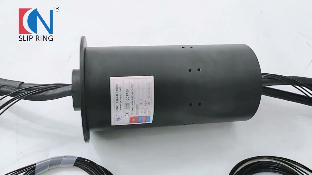 Fiber Optic Rotary Joint design Integrated Slip Ring with FORJ for industry
