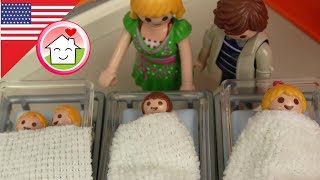 Playmobil english Mega Pack – Births – Anna, Lena and the Twins