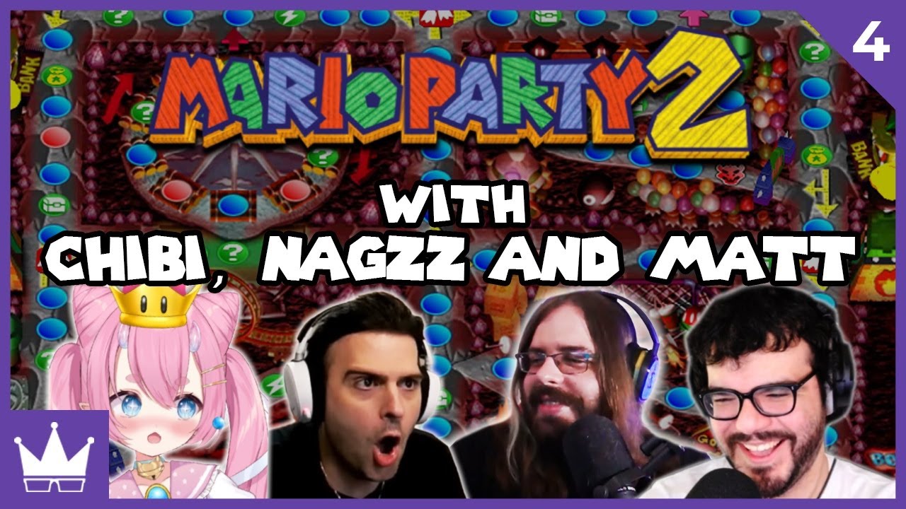 Twitch Livestream | Mario Party 2 w/Chibidoki, Nagzz & Axialmatt | Ep 4