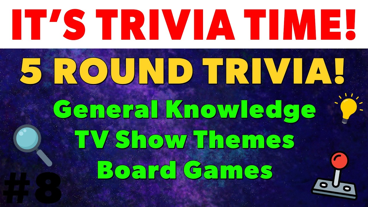 45 Question General Knowledge Trivia | Beastly Trivia #8