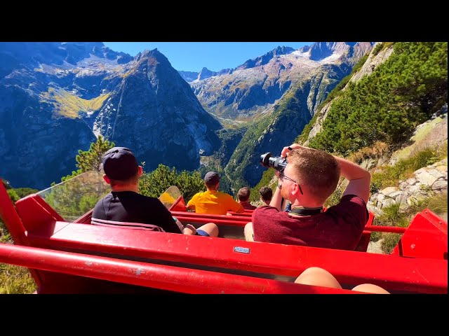 Gelmerbahn / Mountain Roller Coaster🎢 Funicular / Blue lake / Switzerland Guide class=