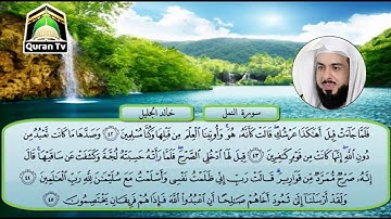 The Holy Quran Khalid Al Jaeel - Surah An-naml خالد الجليل تلاوة عطرة سورة النمل