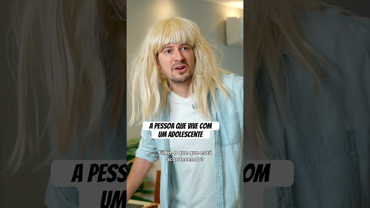 A pessoa que vive com um adolescente