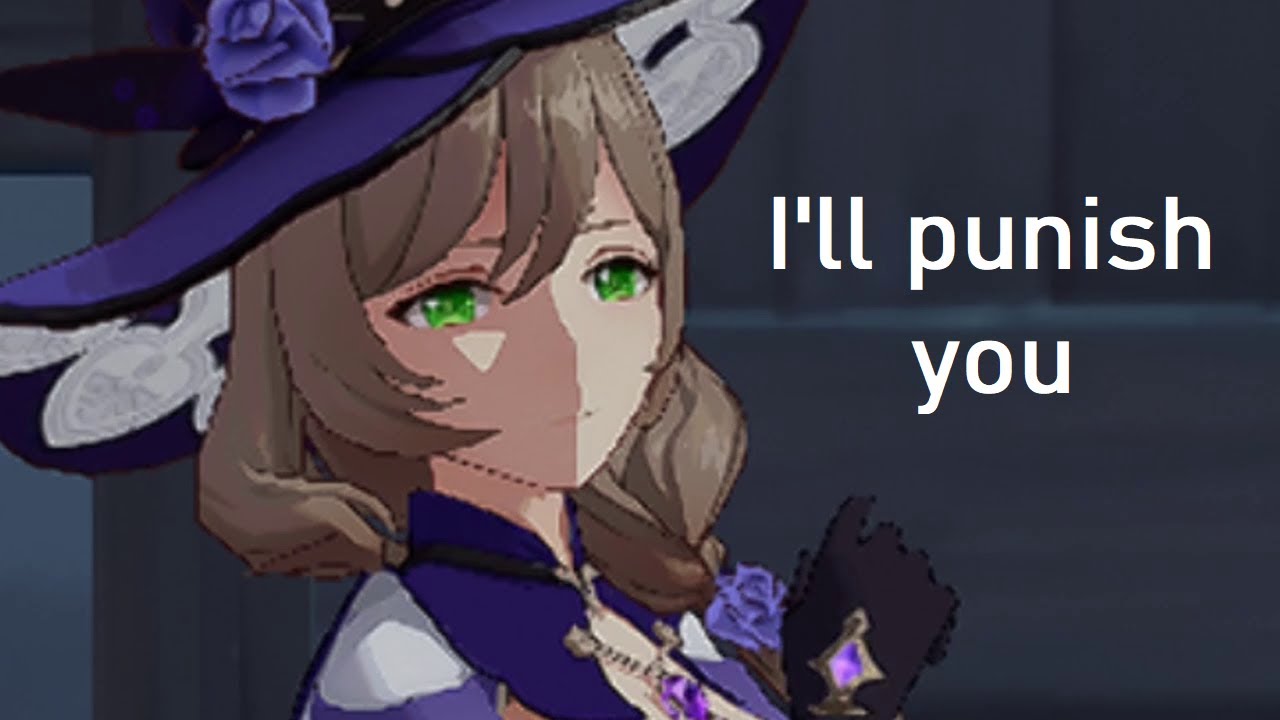 Genshin Impact | Angry Lisa in Lisa's story quest | Troublesome Work