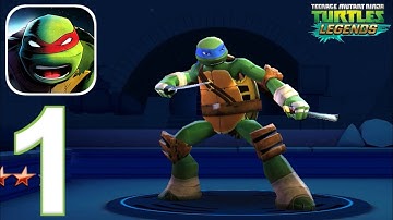 Ninja Turtles Legends - Gameplay Walkthrough Part 1 - Tutorial (Android,IOS)