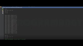 Solve Tower of Hanoi Problem (Recursive Solution) in Java