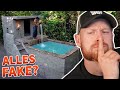 Alles nur FAKE? 🤔 Jungle Villa Swimming Pool "ALLEINE" bauen - Survival Builder | Fritz Meinecke