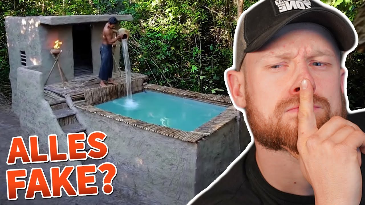 Alles nur FAKE? 🤔 Jungle Villa Swimming Pool 