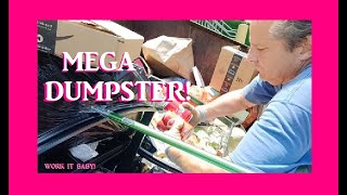DUMPSTER DIVING FOR A MEGA HAUL ~ Frugal Daddy Rescues a TON of free GROCERIES and More! #frugaldad