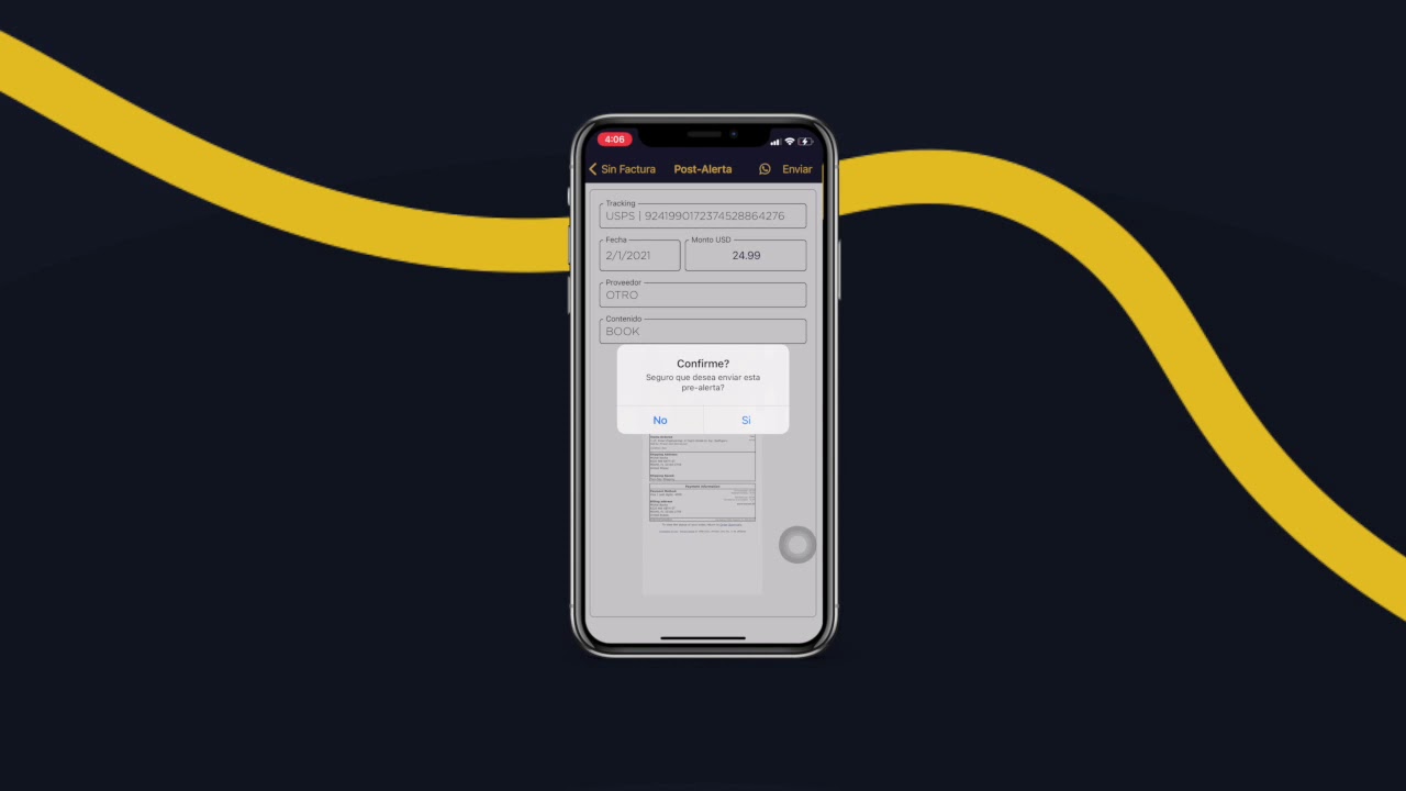 Post Alerta via App | Fixo Cargo