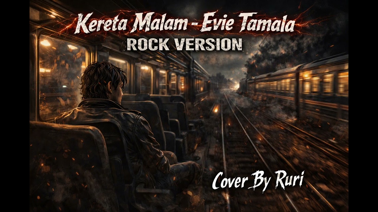 Kereta Malam - Evie Tamala Rock Version | Cover By Ruri