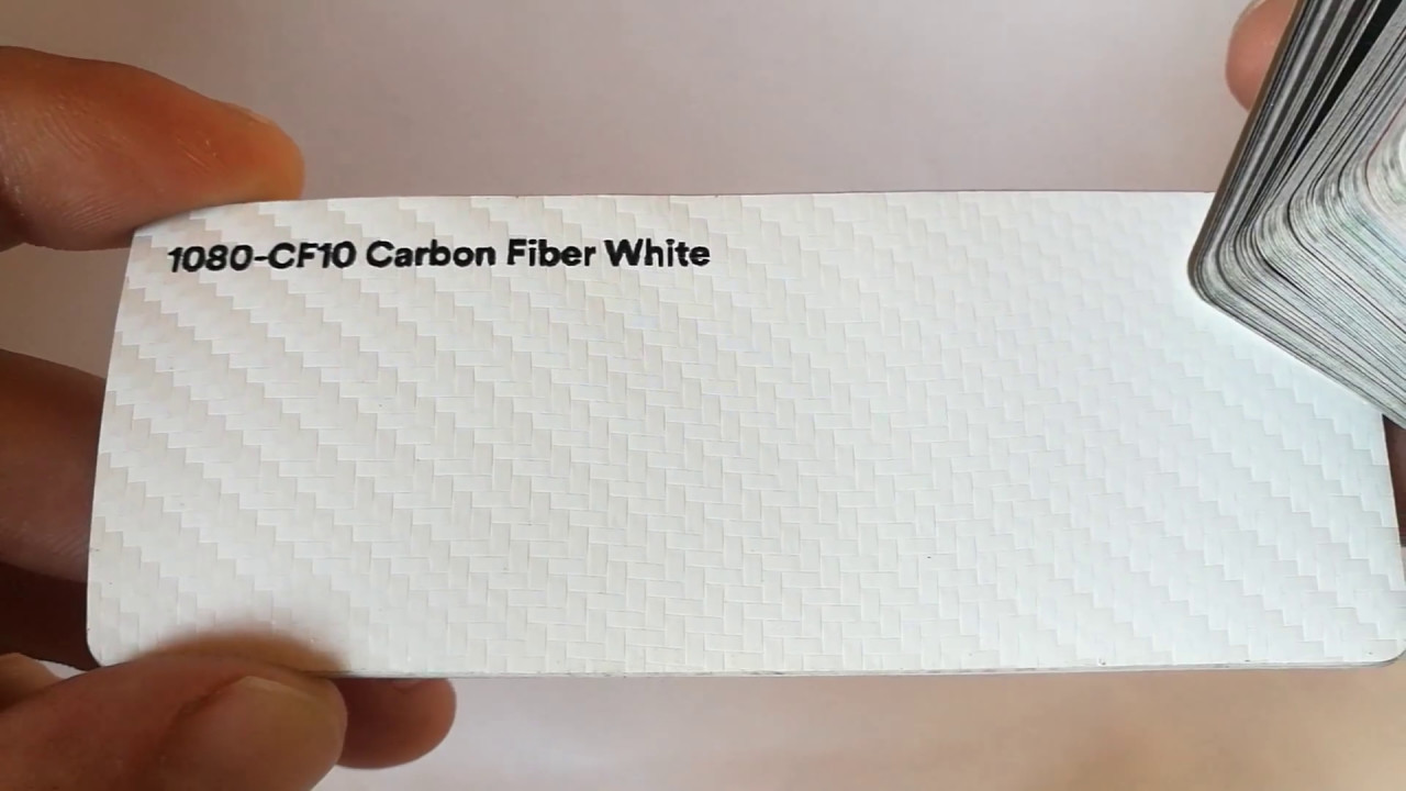3M™ Carbon Fiber White 1080-CF10 Wrap Film (3D)