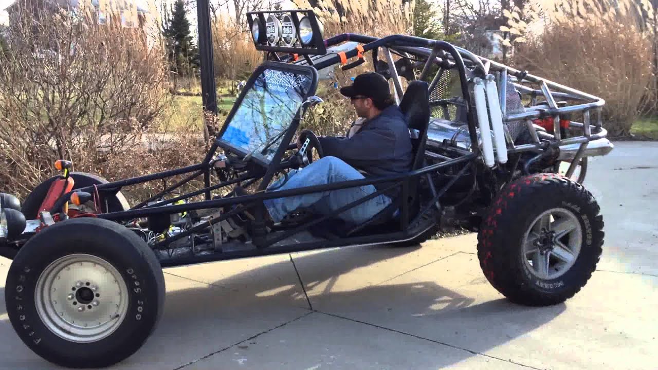 Quad4 buggy; First test run.