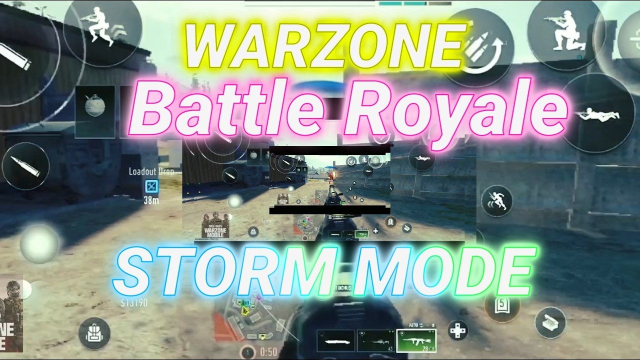 Battle Royale🏆Like a STORM!⚡Unstoppable Gameplay: My way to Win in Warzone Mobile