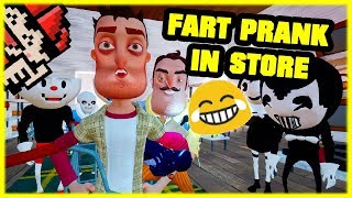 Fart Prank My Neighbor In Store Hello Neighbor Mod
