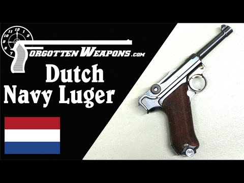 Dutch Navy Luger: From World War One to the End of Neutrality