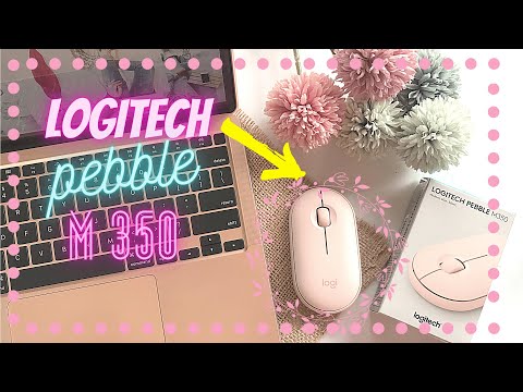 [REVIEW 57] LOGITECH PEBBLE M350 MOUSE ROSE SHADE