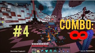 Extremecraft PvP Combotage #4 Gapple 1v1 6cps