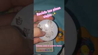 Mini tutorial: cómo cambiar el diseño de un pin/botón para reutilizarlo ✨ #craft #tutorial