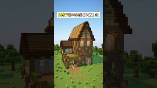 Minecraft Best Wooden House🏡 Download in Bio #minecraft #shorts