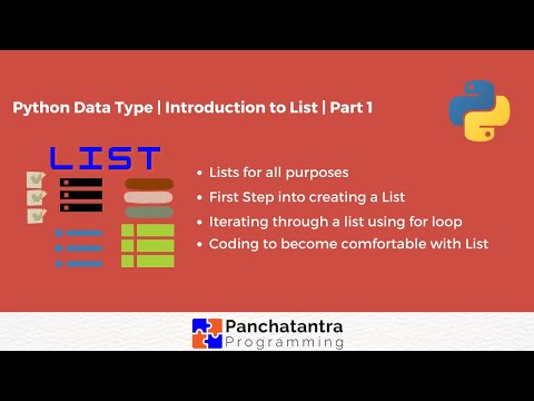Python Data Type: Introduction to List, one the most versatile sequence/ collection
