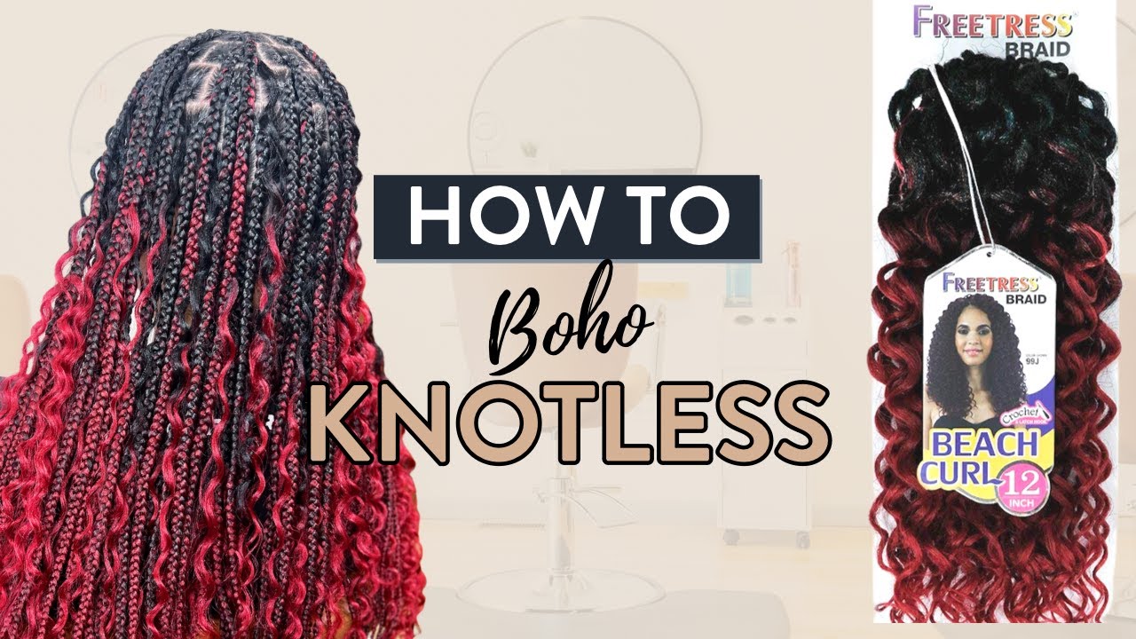 ЛУЧШИЙ урок по плетению кос в стиле бохо без узлов 🙌🏾 | Лучший способ разделения пробора в 2025 году