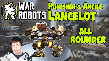 War Robots Test Server - Epic Allround Punisher & Ancile Lancelot Battle