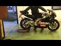 Aprilia rs 250 warm up - parte 1