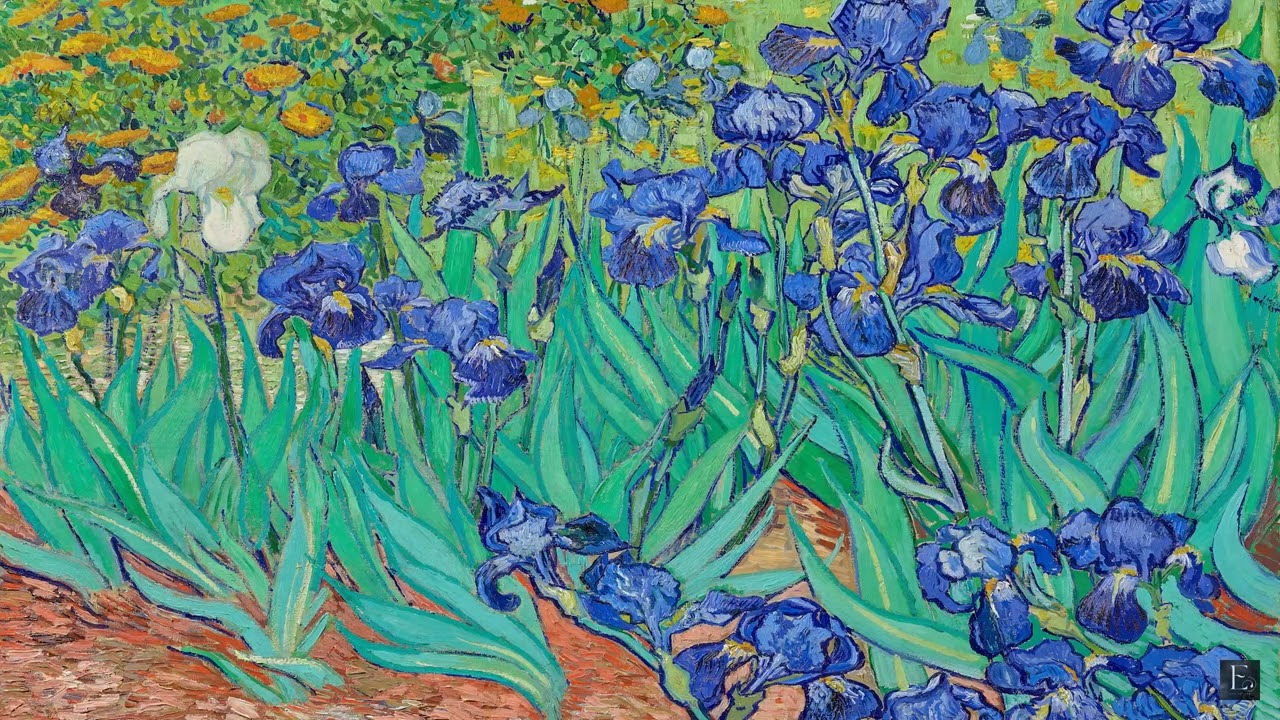 Vincent van Gogh - Irises 2 Hour Screensaver