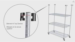 Metro Professional’s Choice - Mobile Wire Shelving