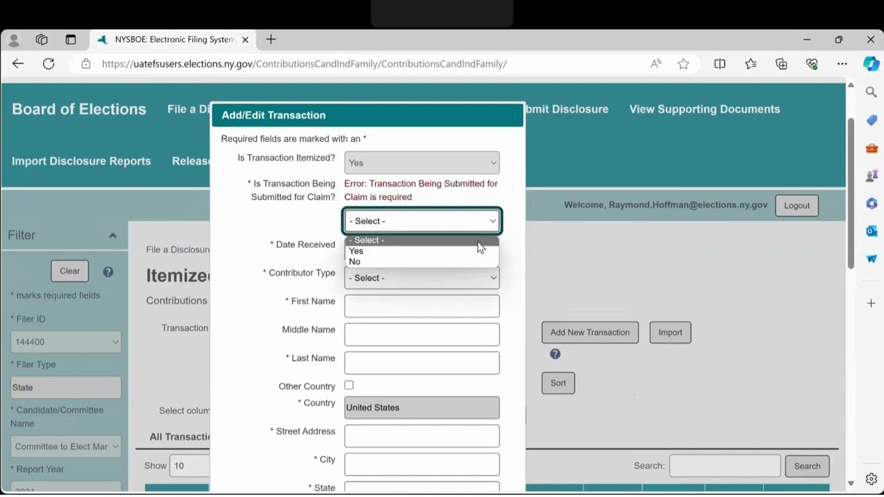 Submitting A Matching Claim (PCFB)